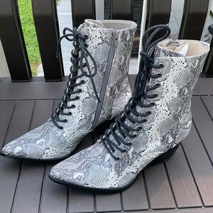 Coconuts by Matisse Snake Print Bootie 6